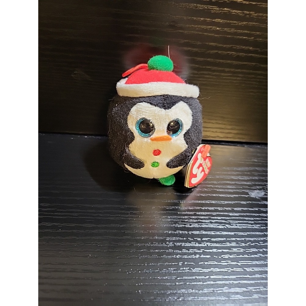 TY Holiday Baby - GLACIER the Penguin (4 inch)  Stuffed Ornament Toy
